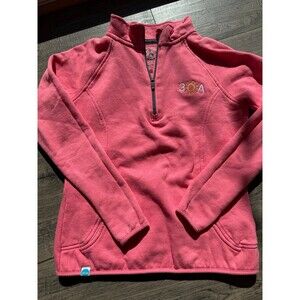 Women's 30A Dumpster Diver 1/4 Zip Sweatshirt XS Watermellon